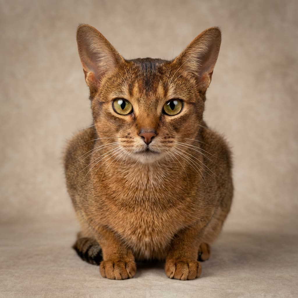 Abyssinian portrait example