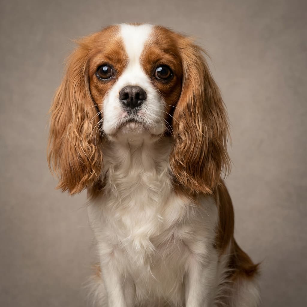 Cavalier King Charles Spaniel portrait example