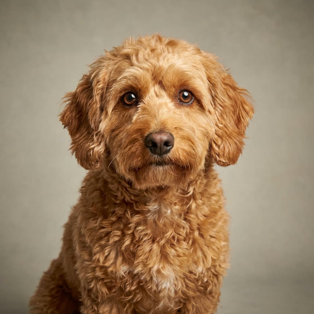 Corgipoo portrait example