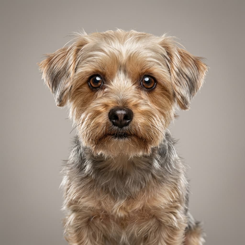 Morkie portrait example