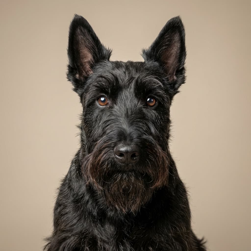 Scottish Terrier portrait example