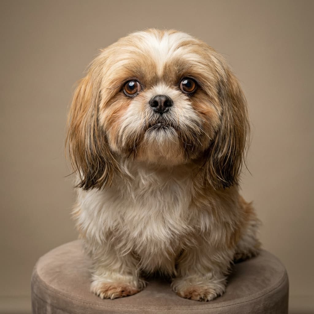 Shih Tzu portrait example