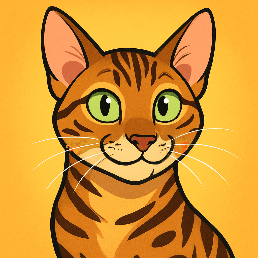 Bengal in Cartoon style