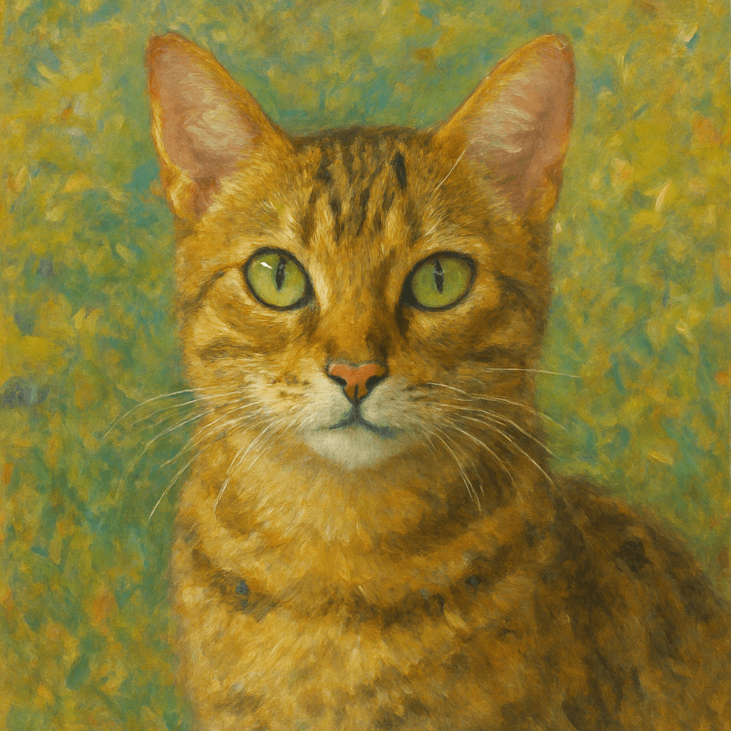 Bengal in Monet style
