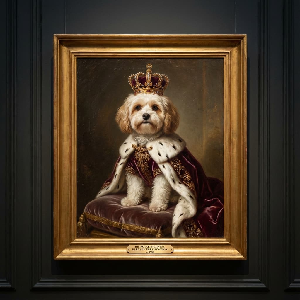 Cavachon in Royal style