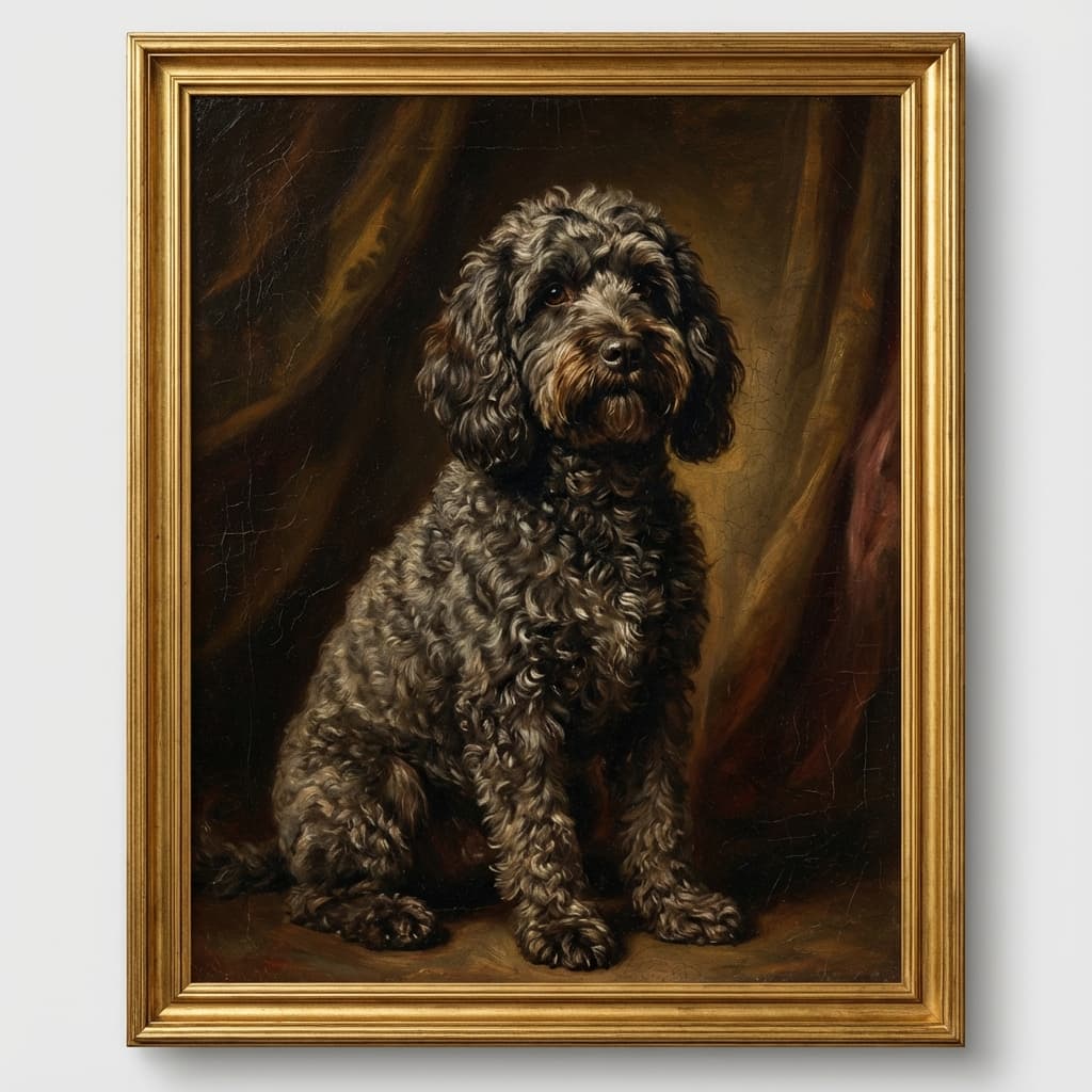 Cockapoo in Renaissance style