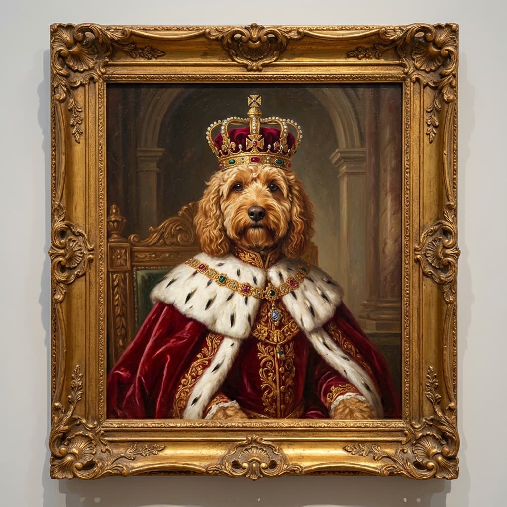 Cockapoo in Royal style