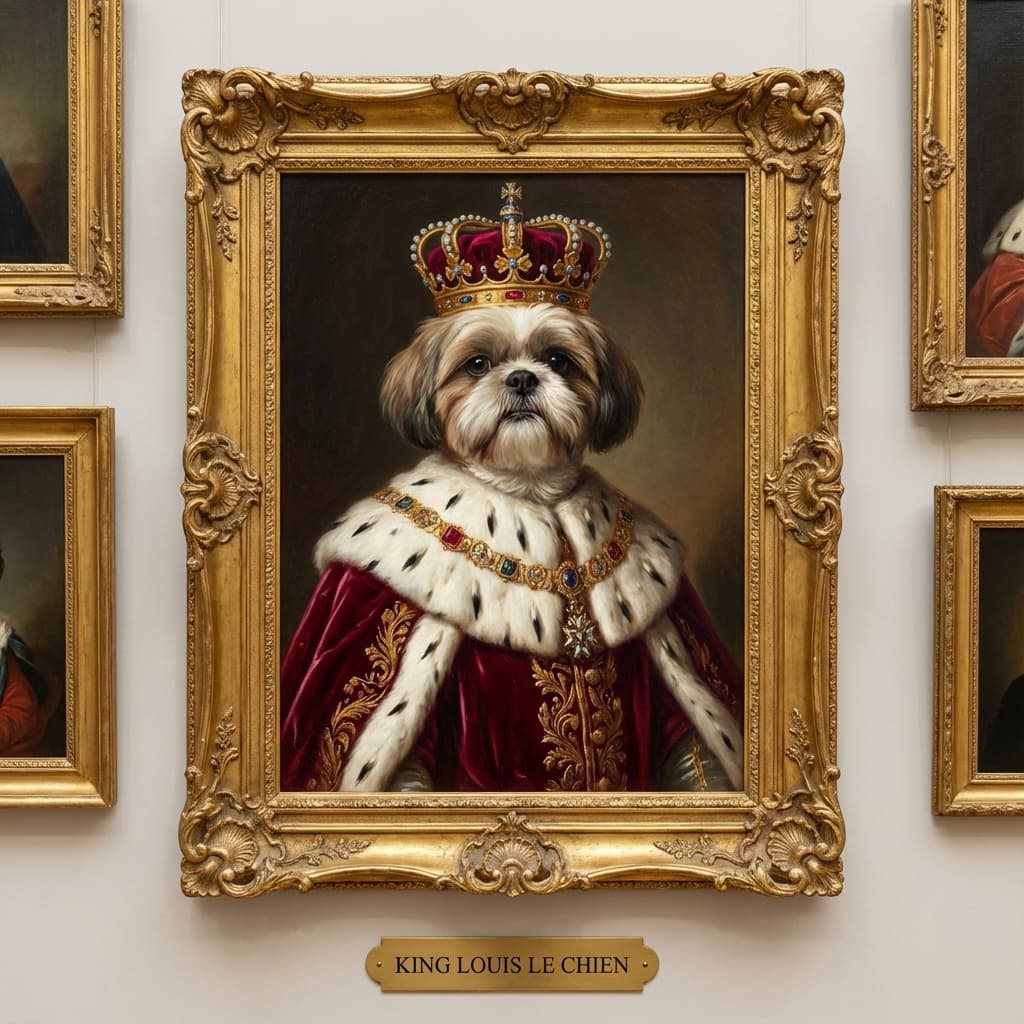Shih Tzu in Royal style
