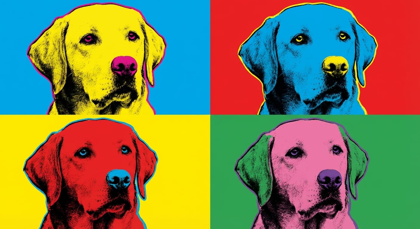 Custom Labrador portrait