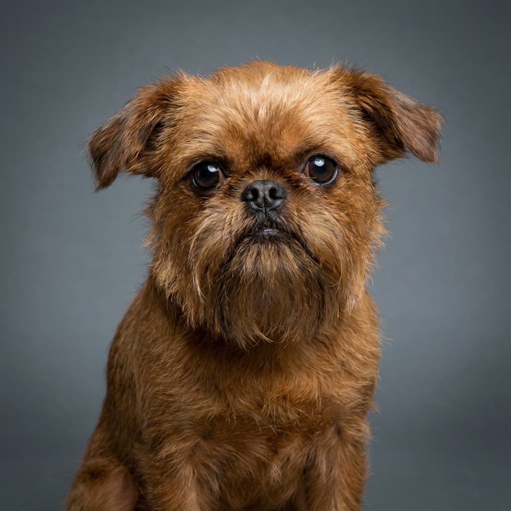 Brussels Griffon portrait example