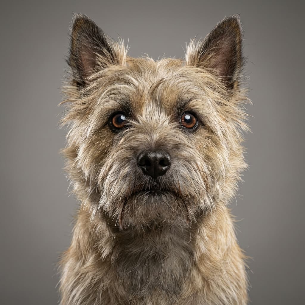 Cairn Terrier portrait example