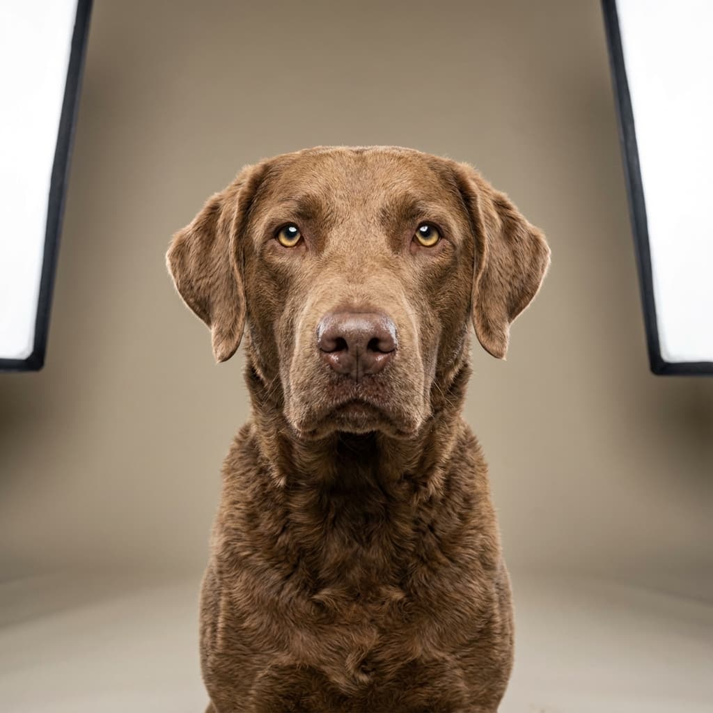 Chesapeake Bay Retriever portrait example