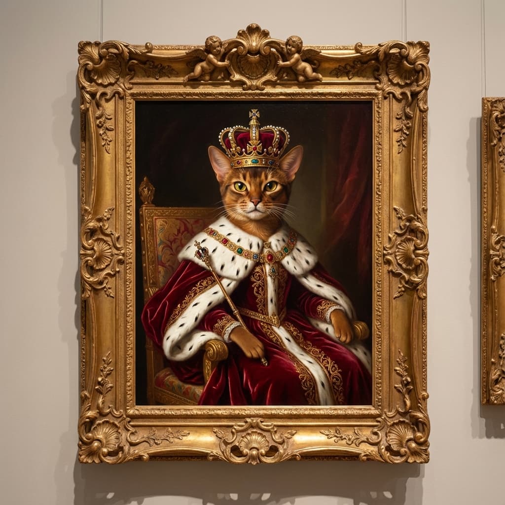 Abyssinian in Royal style