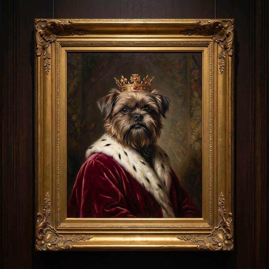 Affenpinscher in Royal style