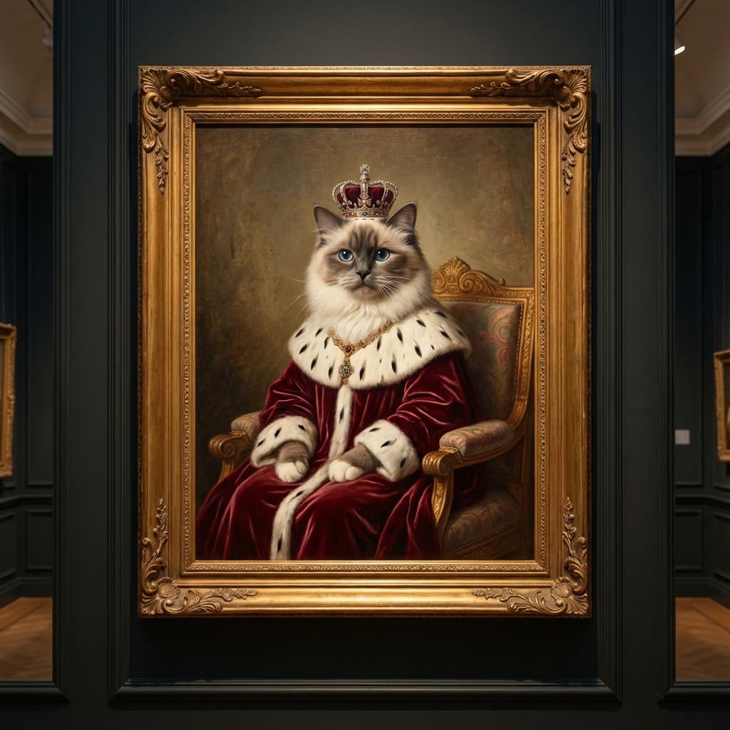 Birman in Royal style