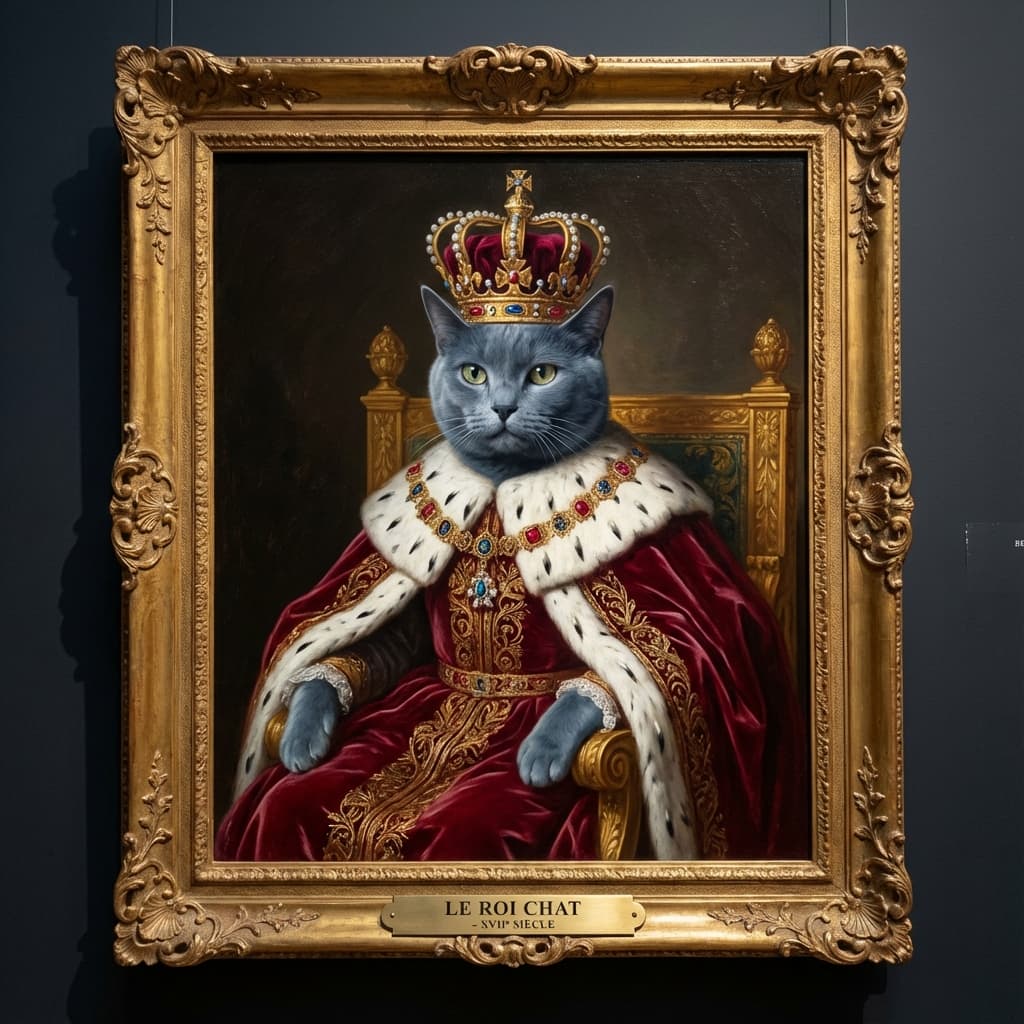 Chartreux in Royal style
