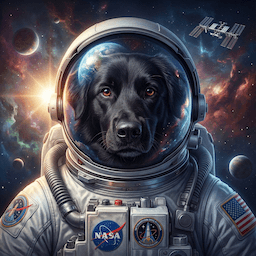 Astronaut style example