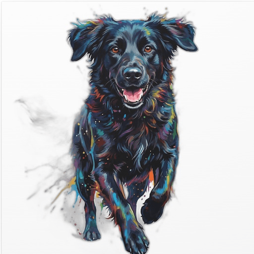 Splash Art style example