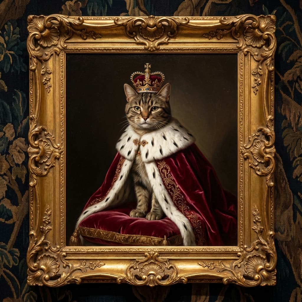 Manx in Royal style