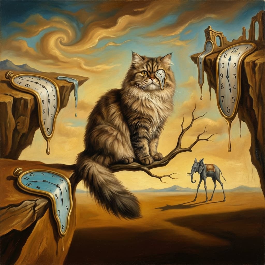 Persian in Dali style