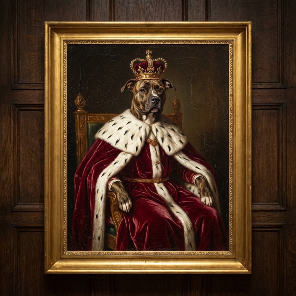 Pit Bull in Royal style