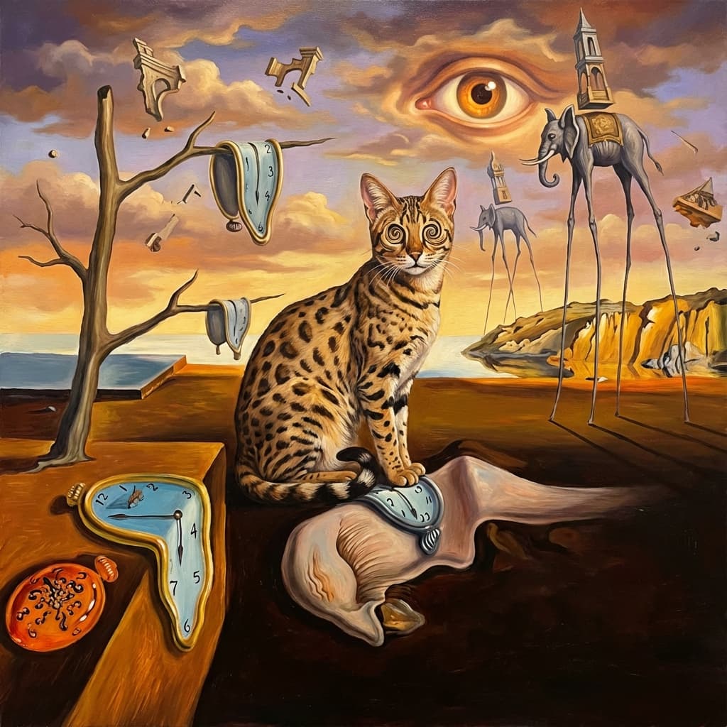 Savannah in Dali style