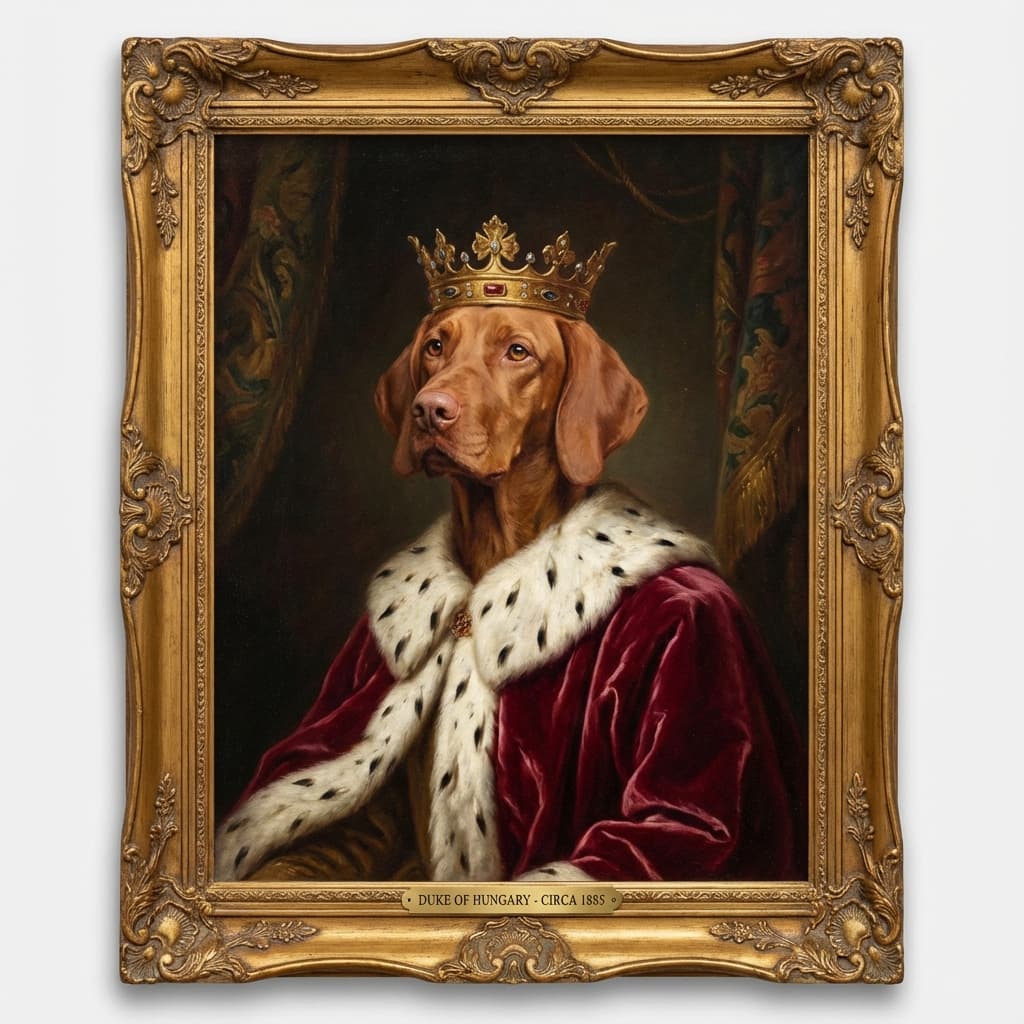 Vizsla in Royal style