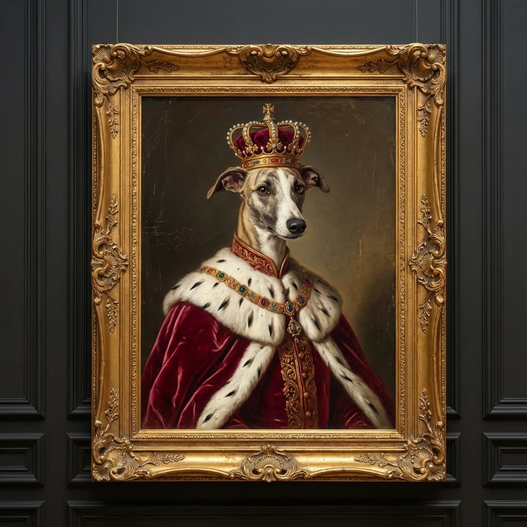 Whippet in Royal style