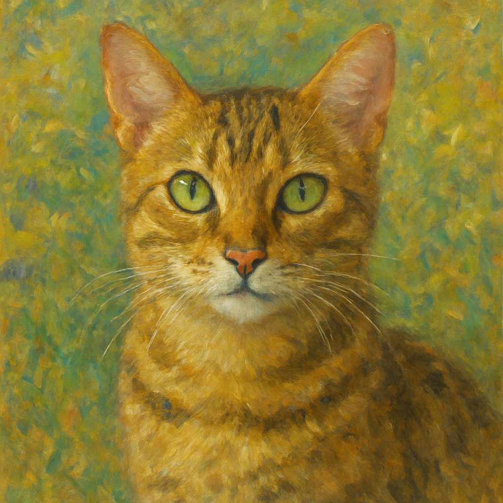 Bengal in Monet style