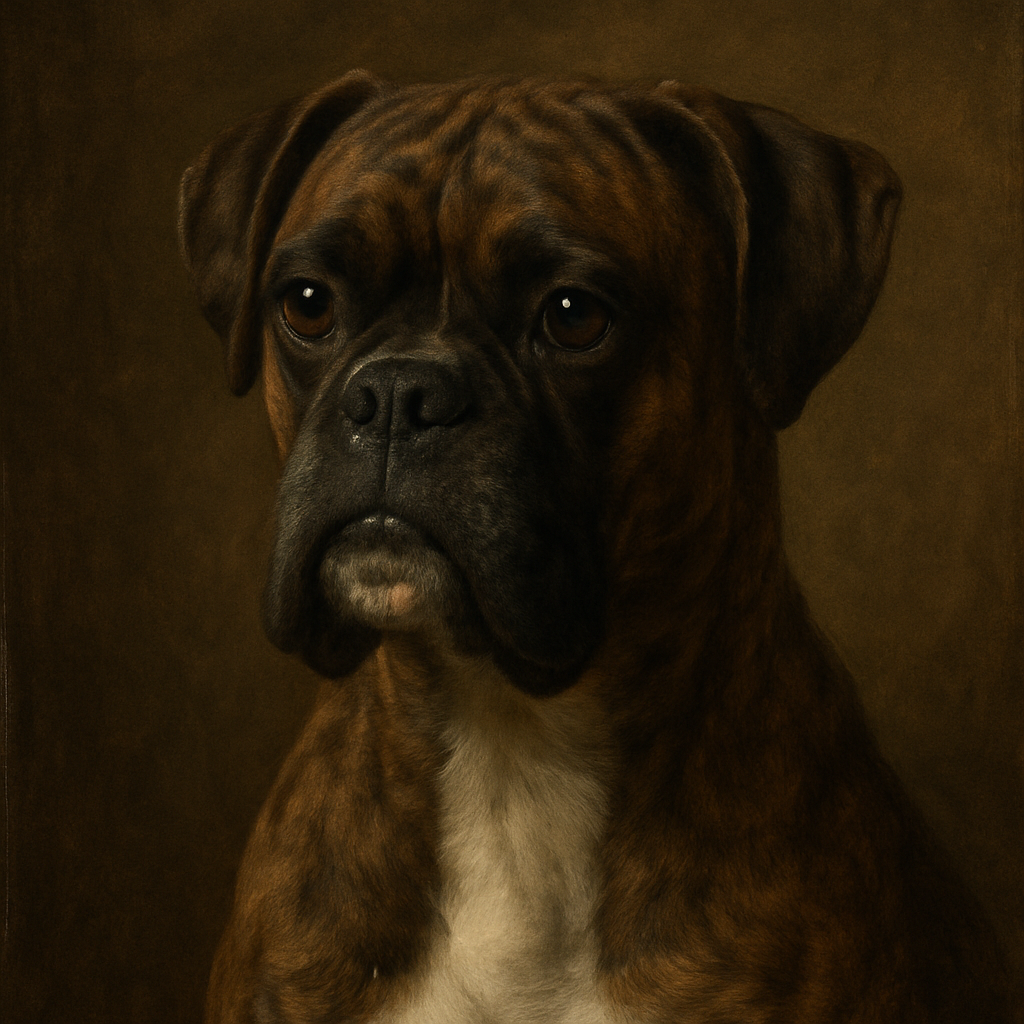 Boxer in Renaissance style