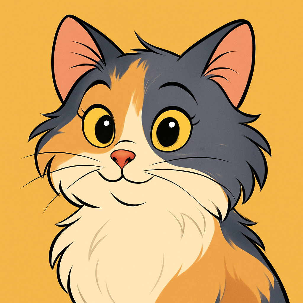 Persian in Cartoon style