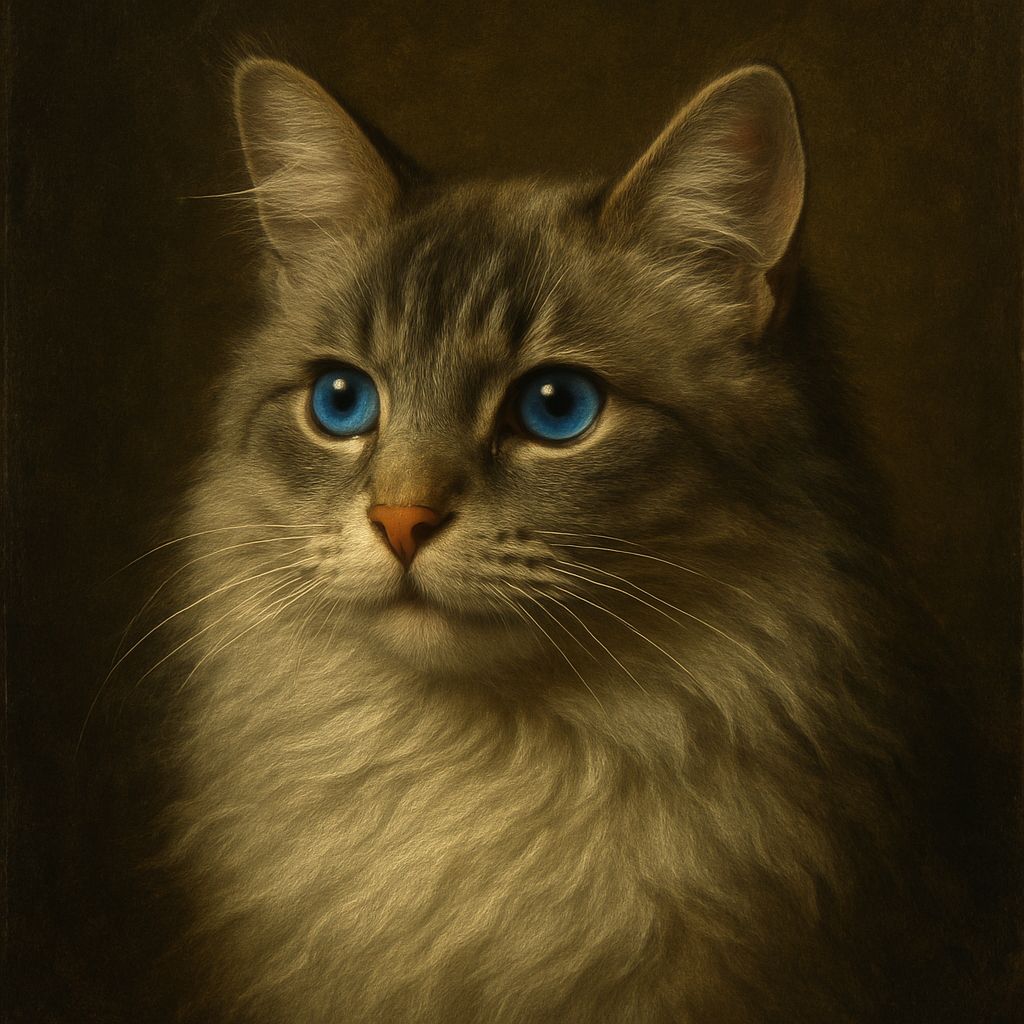 Ragdoll in Renaissance style